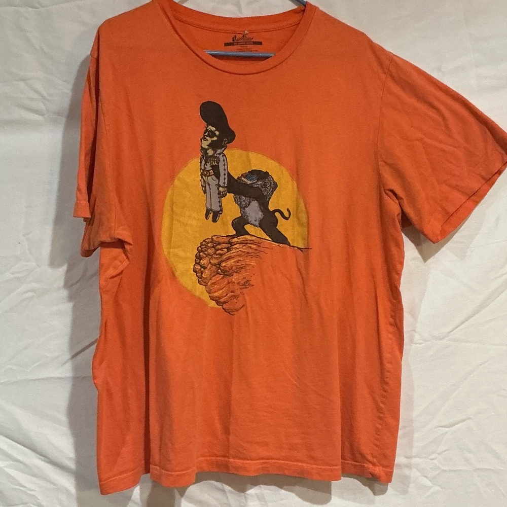 Threadless Orange Graphic Tee  Design- The King